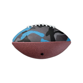 Blauwe zwarte Camouflage Militaire Oorlogsleger Af American Football