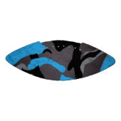 Blauwe zwarte Camouflage Militaire Oorlogsleger Af American Football (Paneel)