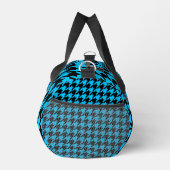 Blauwe Zwarte Houndstooth-controle Plunjezak (Rechts)