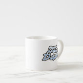 Blauwe/zwarte tekstgroep Nieuwe pap-cadeaus Espresso Kop (Voorkant rechts)