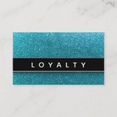 Blauwe zwarte witte makreel artistieke haarsalon afsprakenkaartje (Voorkant)