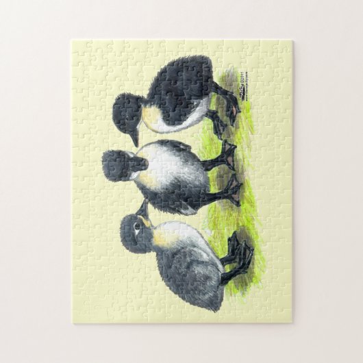 Blauwe Zweedse kuipen Legpuzzel (Verticaal)