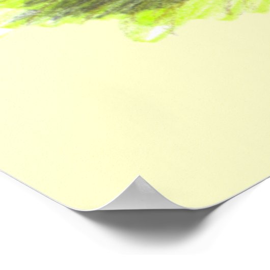 Blauwe Zweedse kuipen Poster (Hoek)