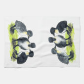 Blauwe Zweedse kuipen Theedoek (Horizontaal)