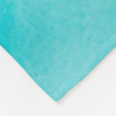 Blauwe zwembad fleece deken (Hoek)