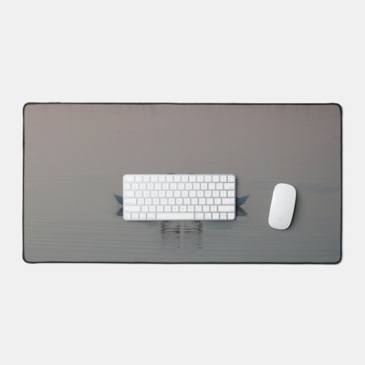 Blauwe zwemmen bureaumat (Keyboard & Muis)