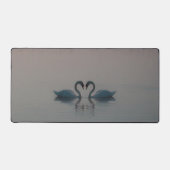 Blauwe zwemmen bureaumat (Voorkant)