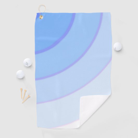 Blauwe zwijn golfhanddoek (Insitu)