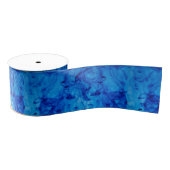 Blauwe zwijn grosgrain lint (Spoel)
