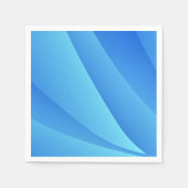 Blauwe zwijn servet (Voorkant)