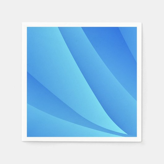 Blauwe zwijn servet (Voorkant)