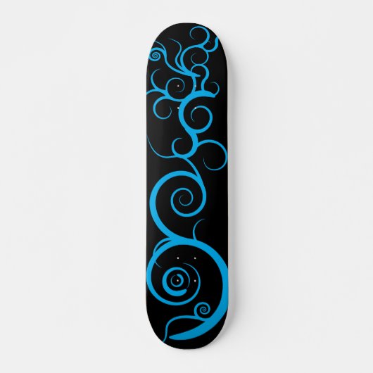Blauwe zwijn skateboard (Voorkant)
