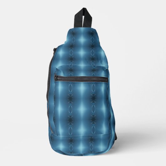 Blauwe zwijn sling bag (Voorkant)