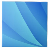 Blauwe zwijn tegeltje (Voorkant)