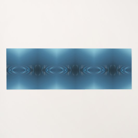 Blauwe zwijn yogamat (Achterkant (horizontaal))