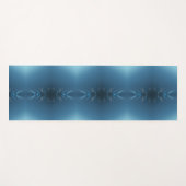 Blauwe zwijn yogamat (Voorkant (horizontaal))