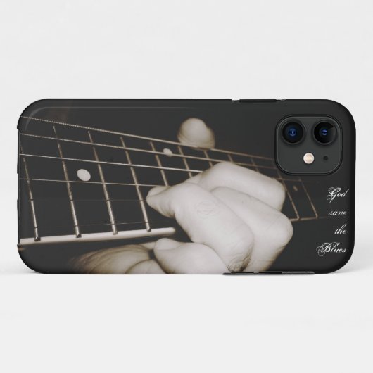 Blauwen Case-Mate iPhone Case (Achterkant (horizontaal))