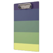 Blauwen + Groene kleurblokkeringsstreep Klembord (Links)