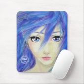 Blauwen hebben het originele Anime Character Mini  Muismat (Met muis)