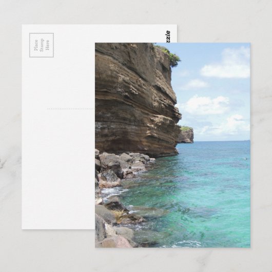 Blauwen in Grenada Briefkaart (Voorkant / Achterkant)