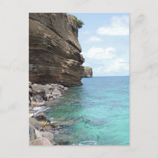 Blauwen in Grenada Briefkaart (Voorkant)