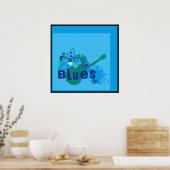 Blauwen op Poster Blauwen (Keuken)