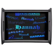 Blauwen op zwart - Hannah