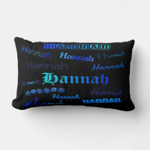 Blauwen op zwart - Hannah