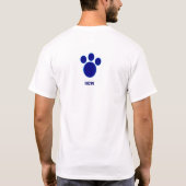Blauwen T-shirt (Achterkant)