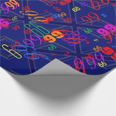 Blauwen voor een EU-vlag Britse vlag Cadeaupapier (Hoek)