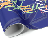 Blauwen voor een EU-vlag Britse vlag Cadeaupapier (Rol Hoek)