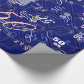 Blauwen voor een EU-vlag Britse vlag Cadeaupapier (Hoek)