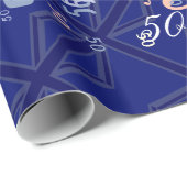 Blauwen voor een EU-vlag Britse vlag Cadeaupapier (Rol Hoek)