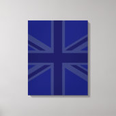 Blauwen voor een EU-vlag Britse vlag Canvas Afdruk (Voorkant)