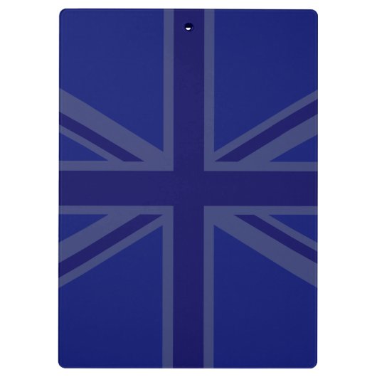 Blauwen voor een EU-vlag Britse vlag Klembord (Achterkant)