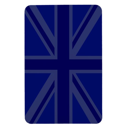 Blauwen voor een EU-vlag Britse vlag Magneet (Verticaal)