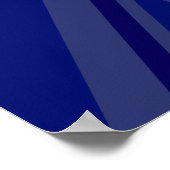 Blauwen voor een EU-vlag Britse vlag Poster (Hoek)