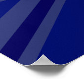 Blauwen voor een EU-vlag Britse vlag Poster (Hoek)