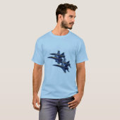 Blauwengeldiamant T-shirt (Voorkant volledig)