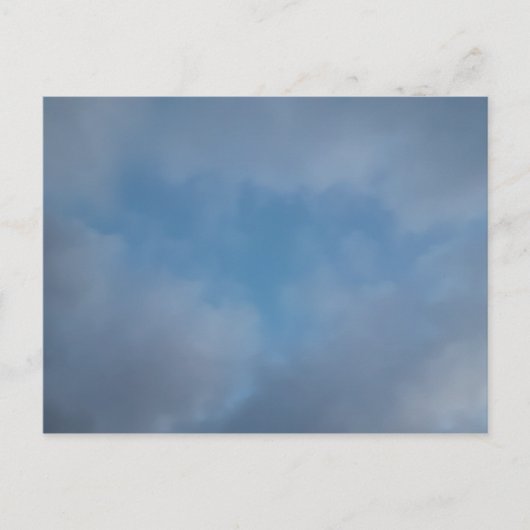Blauwer dan Blauw Briefkaart (Voorkant)