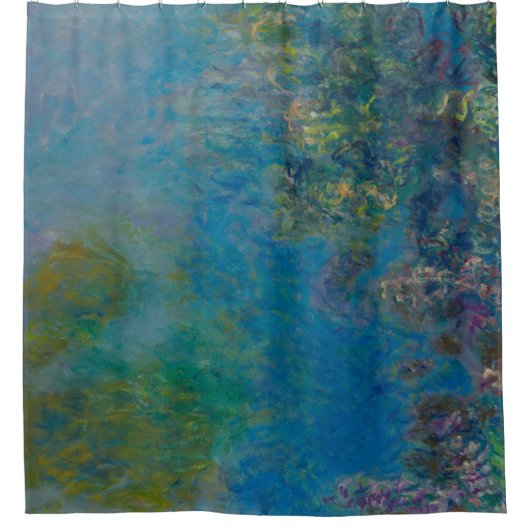 Blauweregen door Claude Monet Douchegordijn (Voorkant)