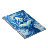 BlauweWinterHeks Notitieboek (Rechterzijde)