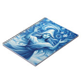 BlauweWinterHeks Notitieboek (Linkerzijde)