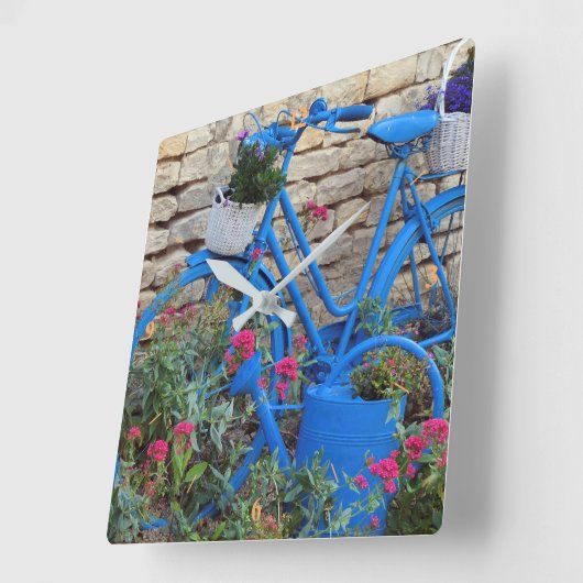 Blauwfiets. Vierkante Klok (Hoek)