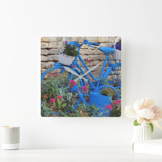 Blauwfiets. Vierkante Klok (Huis)