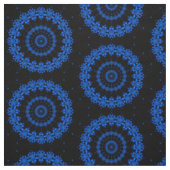 Blauwfractal Stof (Swatch)