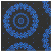 Blauwfractal Stof (Close Up)
