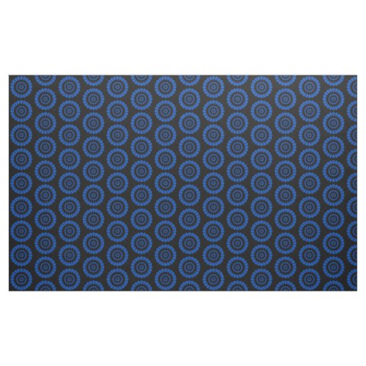 Blauwfractal Stof (Yard (91,4 cm))