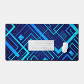 blauwfuturistisch bureaumat (Keyboard & Muis)