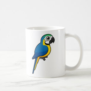 Blauwgele Macaw Koffiemok
